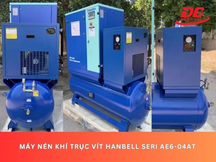 Máy nén khí trục vít Hanbell Seri AE6-04AD
