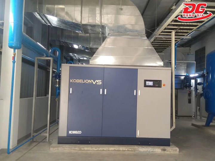 Máy nén khí trục vít không dầu Kobelco
