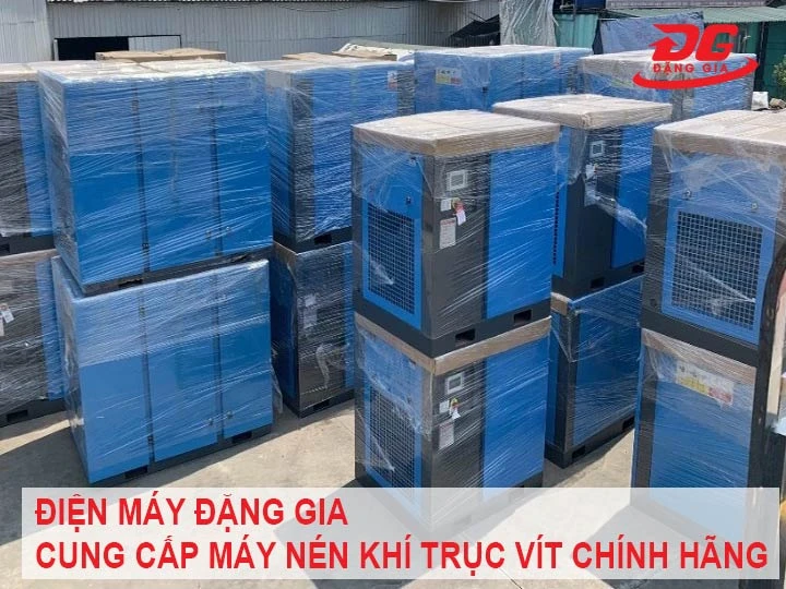 Đặng gia cung cấp máy nén khí trục vít chính hãng
