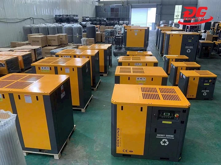 Máy nén khí trục vít có dầu