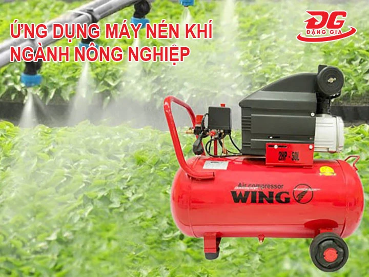 ứng dụng máy khí nén ngành nông nghiệp