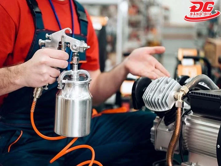ứng dụng máy nén khí Phun sơn