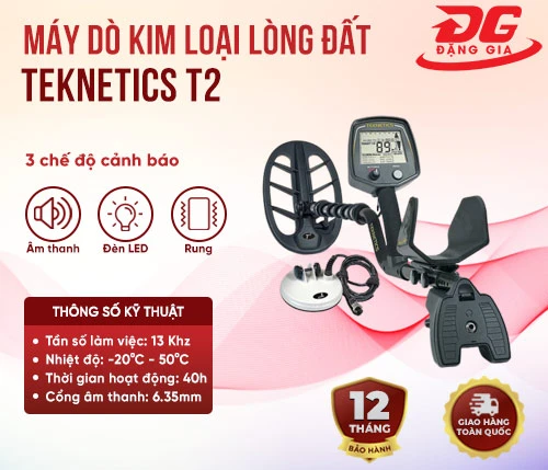 Máy dò kim loại lòng đất Teknetics T2 2