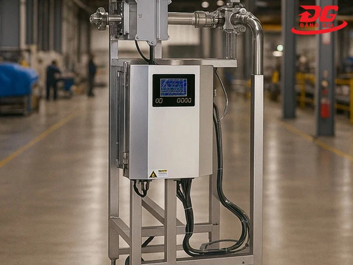 Máy rà kim loại Nissin cho chất nhớt và chất lỏng