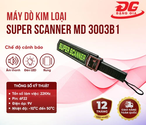 Máy dò kim loại Super Scanner MD 3003B1 2