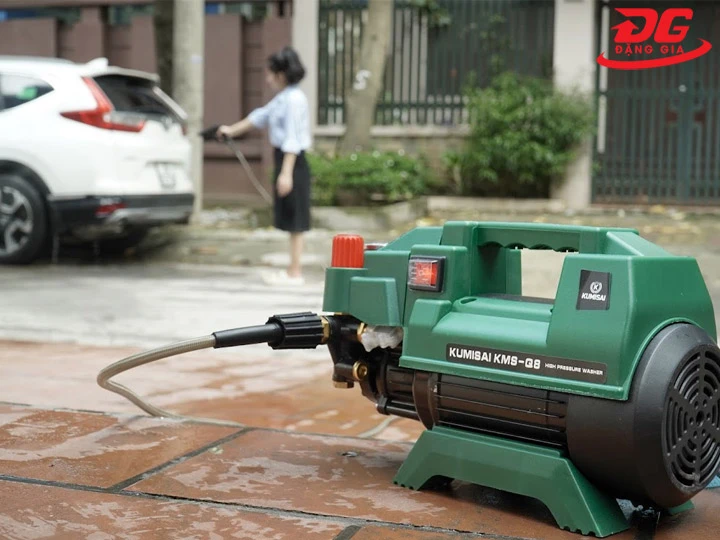 Máy rửa xe gia đình Kumisai KMS Q8 tiết kiệm nước