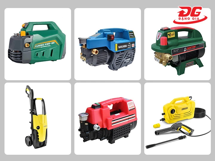 các mẫu máy rửa xe gia đình