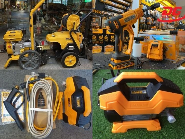 Ứng dụng máy rửa xe Ingco