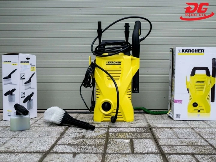 Máy rửa xe Karcher K2 Compact Car có tuổi thọ bền bỉ