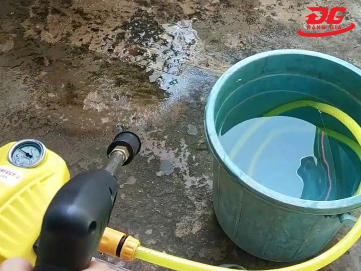 máy rửa xe Perfect Công nghệ tiết kiệm nước thông minh