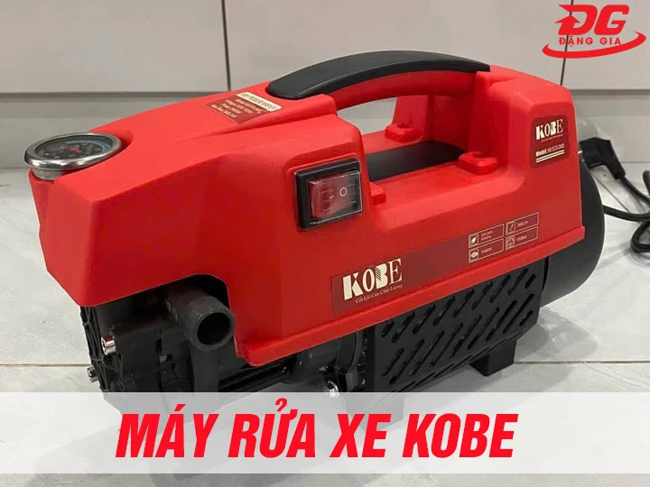 Top 7+ Máy rửa xe Kobe: Giá tốt, Hiệu năng vượt trội nhất
