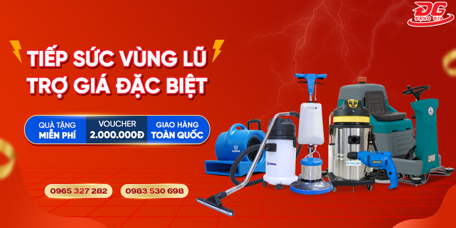 TIẾP SỨC VÙNG LŨ - TRỢ GIÁ ĐẶC BIỆT cùng ĐIỆN MÁY ĐẶNG GIA