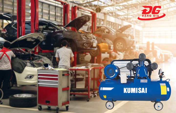 Kumisai KMS-10300 được sử dụng nhiều tại các garage