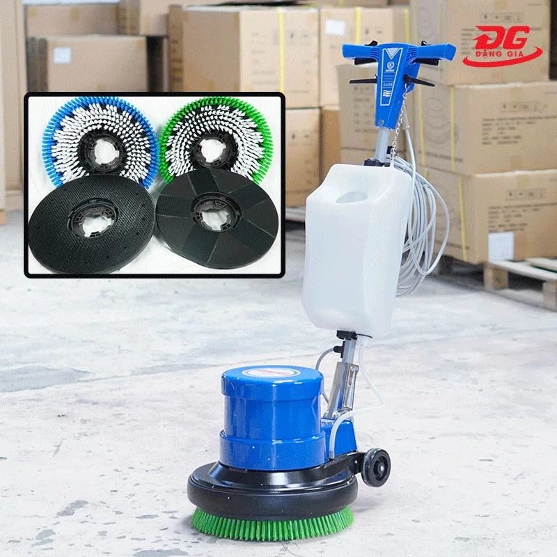 Máy chà sàn công suất cao Kumisai KMS 523 và các phụ kiện đi kèm