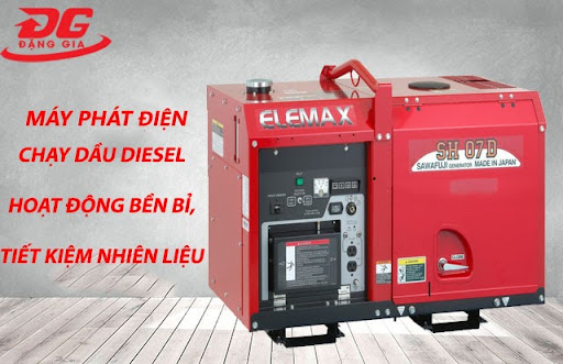 Ưu điểm của máy phát điện chạy dầu