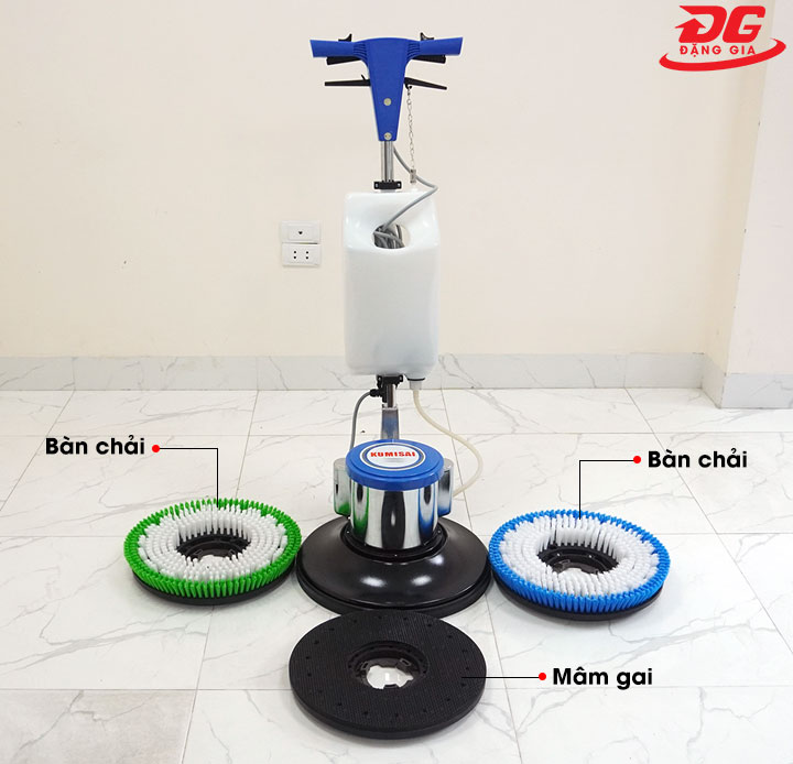 Phụ kiện đi kèm máy chà sàn Kumisai KMS 522