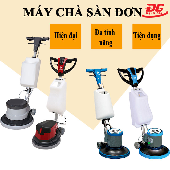 Máy chà sàn đơn được nhiều người dùng lựa chọn
