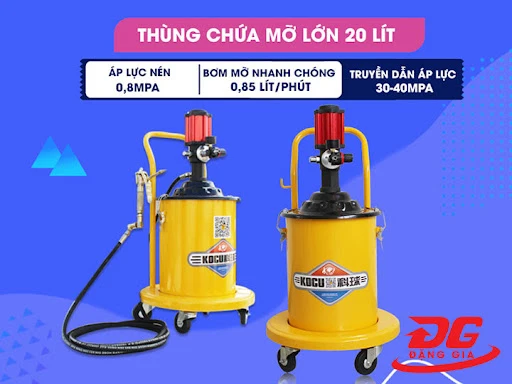 Máy bơm mỡ Kocu GZ-100