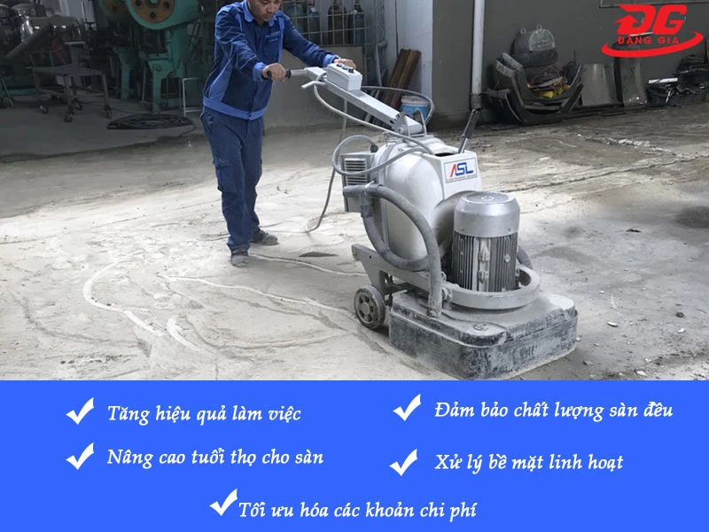 Các lợi ích khi dùng máy mài công nghiệp
