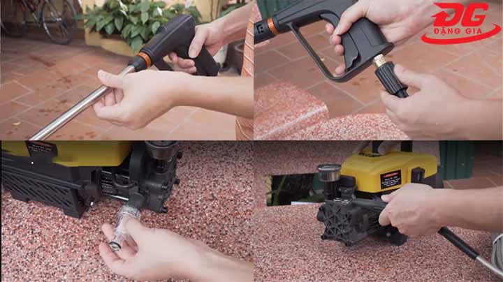 Cách lắp đặt máy rửa xe Bosch SH 2020 2000W
