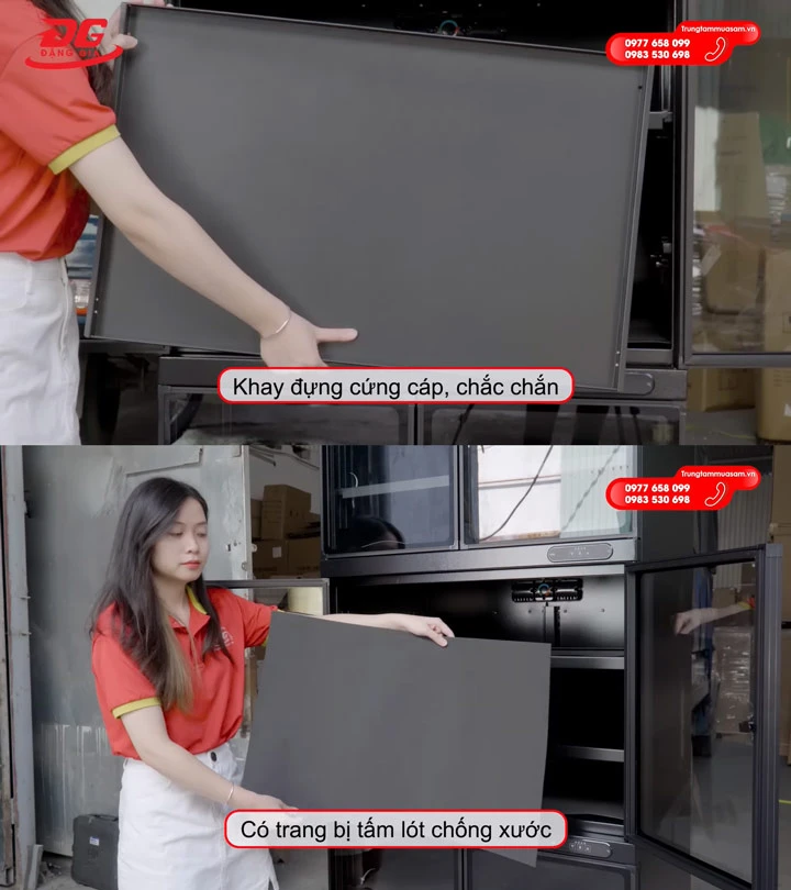 khay đựng tủ chống ẩm Kumisai DHC 800
