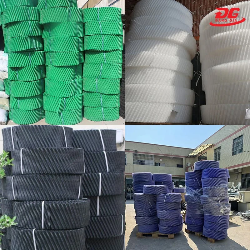 Các màu thường gặp của tấm giải nhiệt PVC tròn