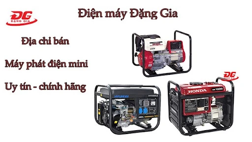 Mua máy phát điện mini tại Đặng Gia nhận nhiều ưu đãi