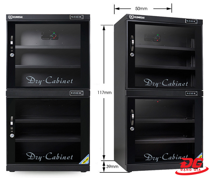 giá tủ chống ẩm máy ảnh Kumisai DHC 200