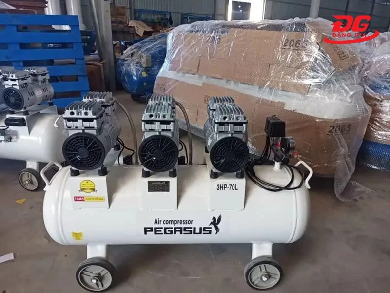 Máy nén khí không dầu 3HP Pegasus TM-OF750-70L