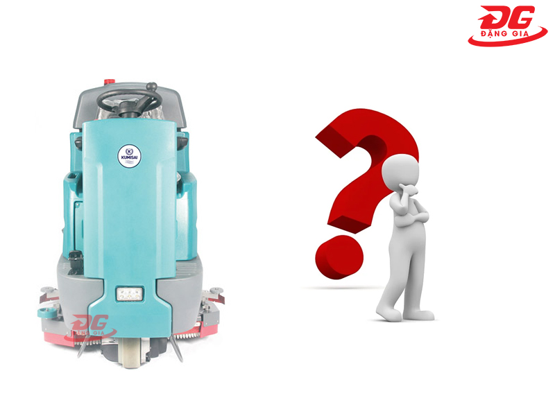 Một số lưu ý quan trọng khi dùng máy đánh sàn nhà ngồi lái Kumisai KMS 10A