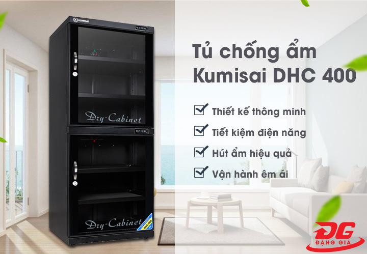 Tủ chống ẩm Kumisai DHC 400