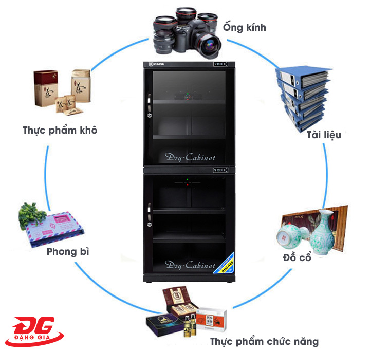 Tủ chống ẩm Kumisai DHC 400 giá rẻ