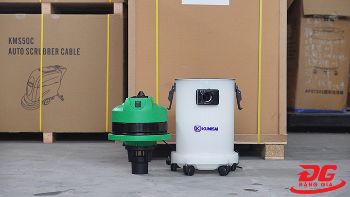 Máy hút bụi công nghiệp thùng nhựa Kumisai KMS40