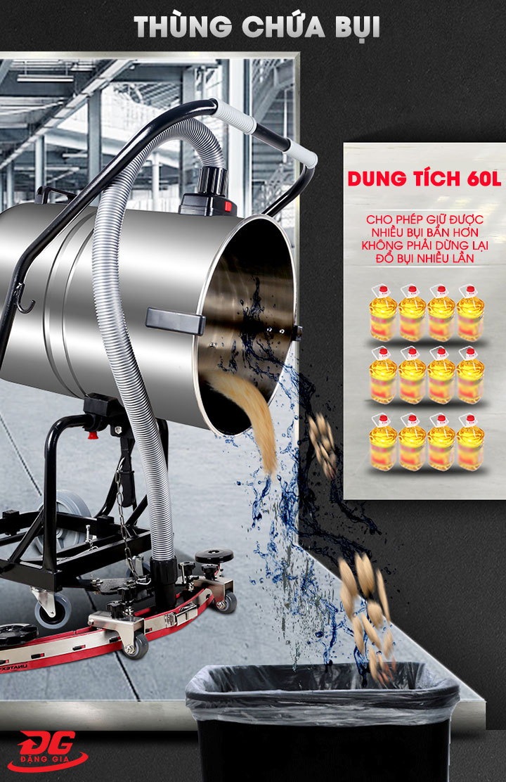 máy hút bụi nhà xưởng Supper Clean SC 60-2