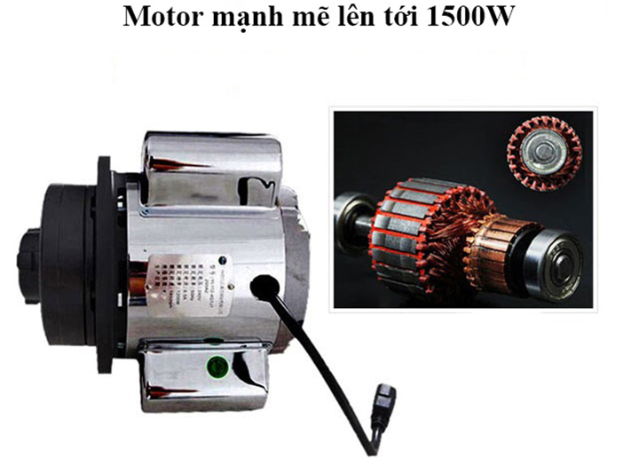 Motor khỏe hoạt động mạnh mẽ