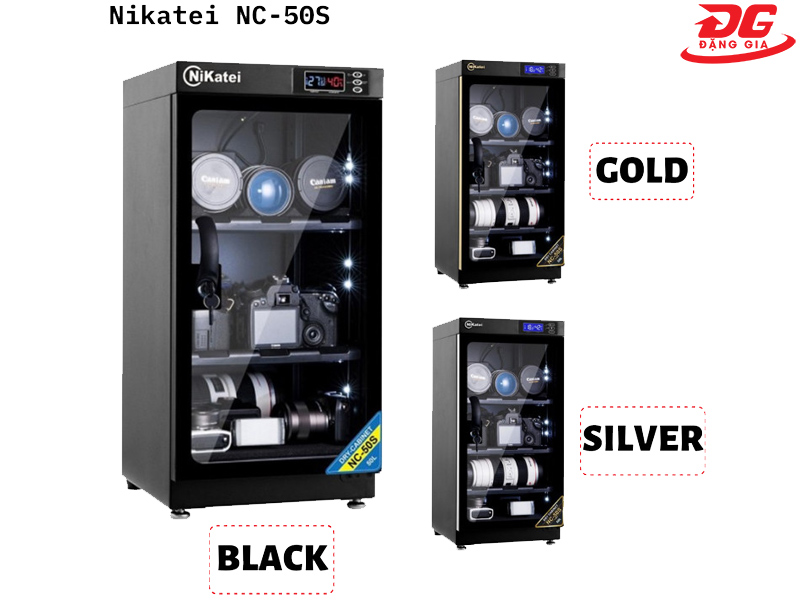 Nikatei NC 50S với ba màu sắc cơ bản để bạn lựa chọn