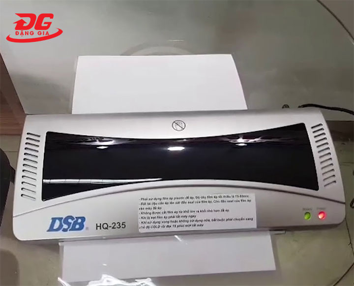 Lưu ý khi sử dụng máy ép tài liệu DSB HQ 235