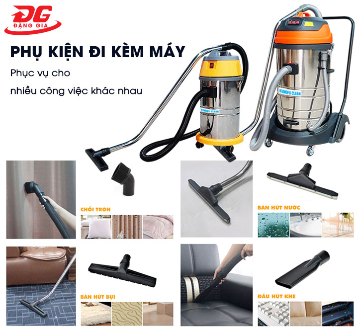 phụ kiện Máy hút bụi Kungfu Clean