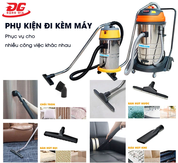 phụ kiện Máy hút bụi Kungfu Clean