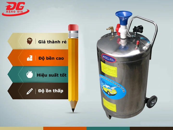 Ưu điểm của bình xịt bọt tuyết JB169
