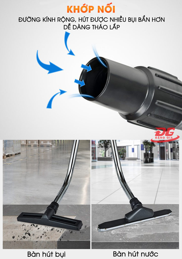 bán Máy hút bụi nhà xưởng Supper Clean AC802J-3