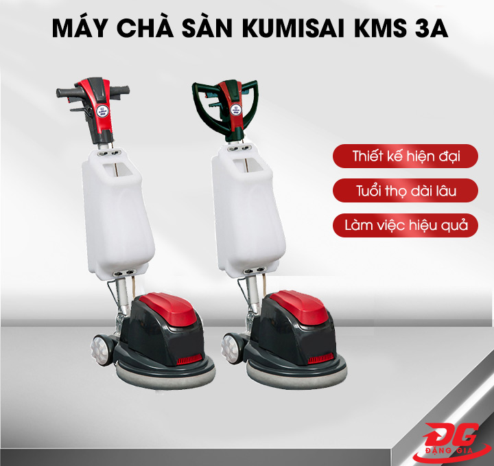  Đặc điểm nổi bật của máy chà sàn Kumisai KMS3A