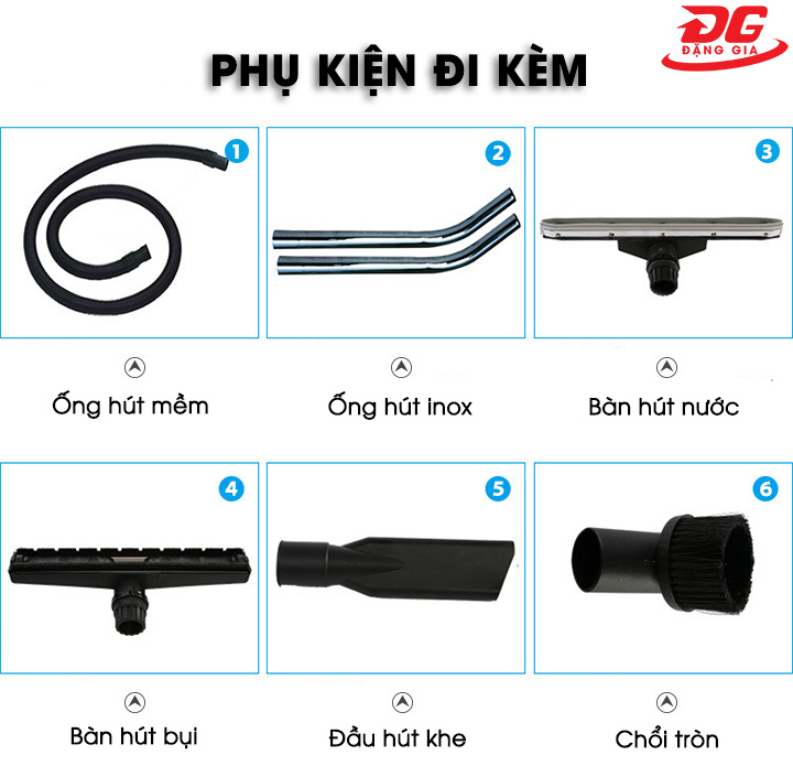 Máy hút bụi công nghiệp loại lớn Supper Clean SC 90