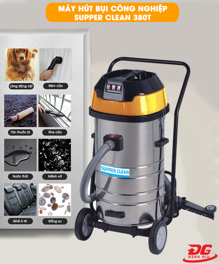 Máy hút bụi nhà xưởng Supper Clean 380T