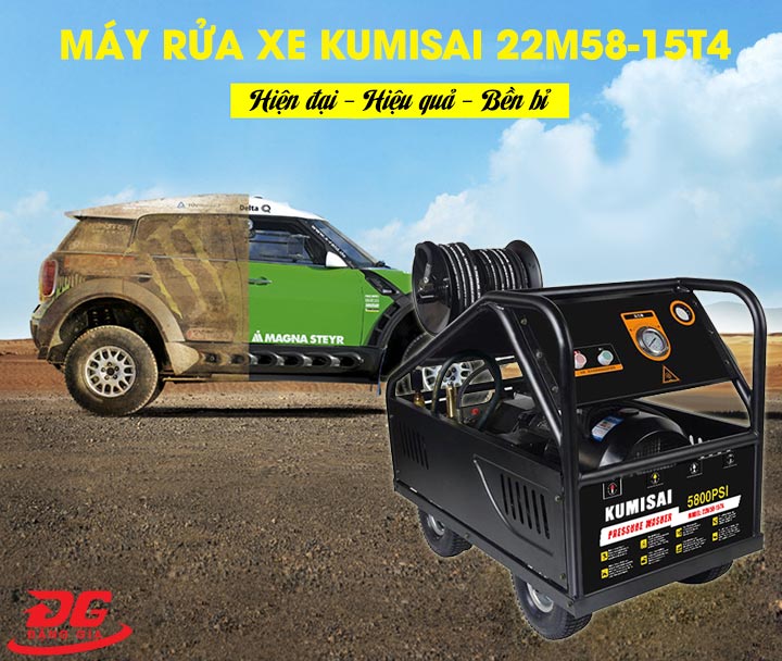 Máy rửa xe Kumisai 22M58-15T4