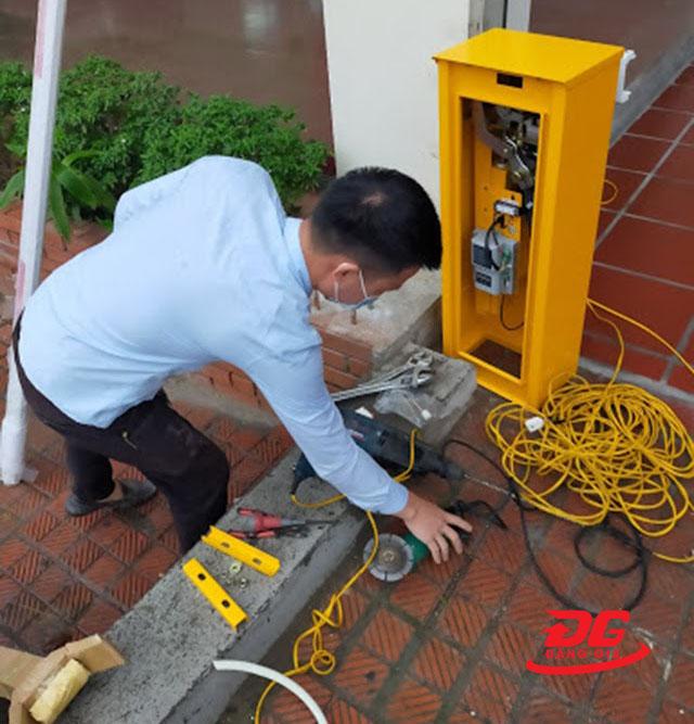 lắp đặt barrier TC-604