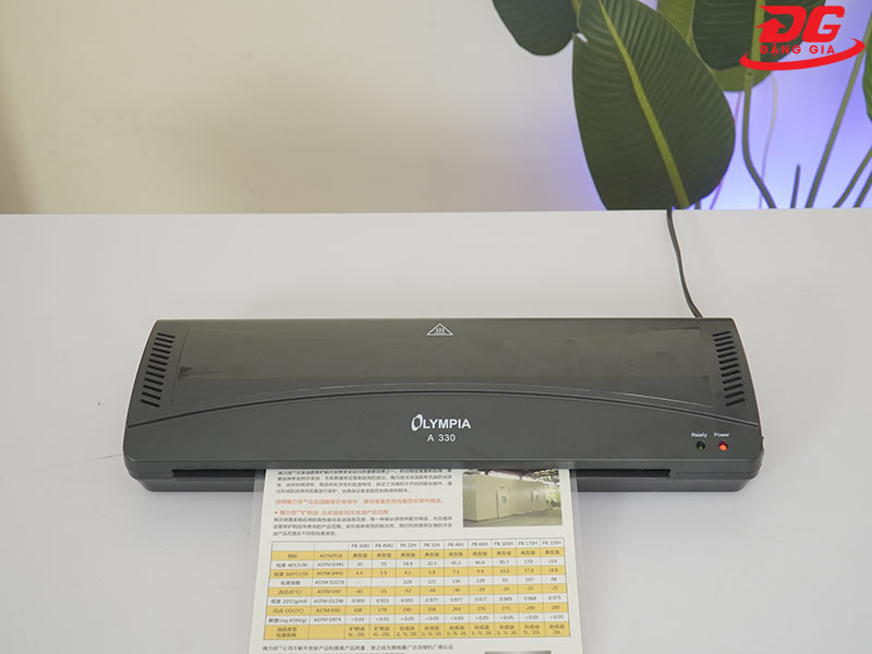 Máy ép giấy tờ A3 Olympia A330