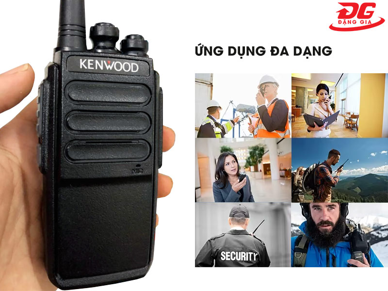 Bộ đàm TK-320 chính hãng Kenwood ứng dụng cho nhiều lĩnh vực