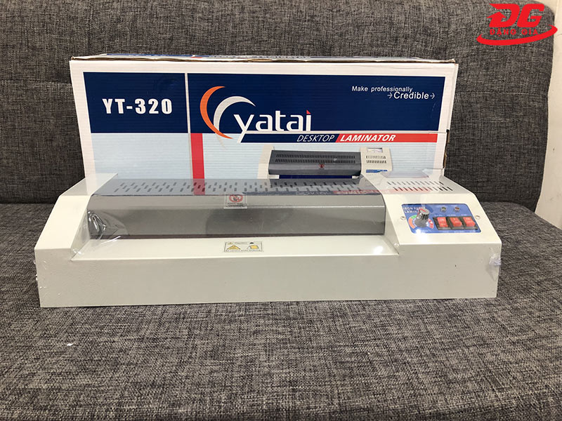 Máy ép plastic khổ A3 Yatai YT 320 rulo lớn