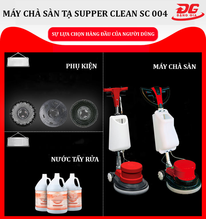 Máy chà sàn tạ Supper Clean SC 004